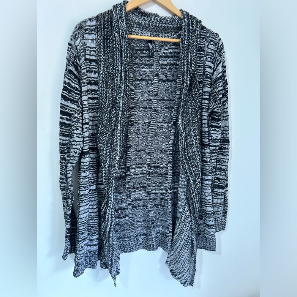 Full Tilt Monochrome Knit Cardigan